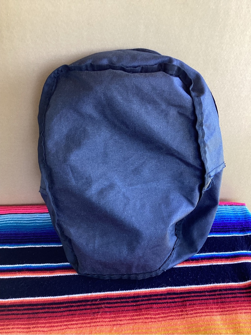 Vintage 90s Jansport day pack Backpack made in USA blue - Picture 10 of 16